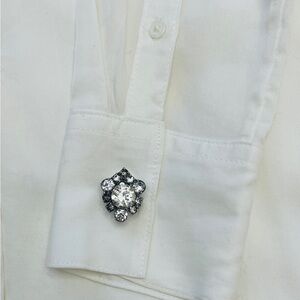 Pair Button Covers | Upcycled Vintage | Handmade